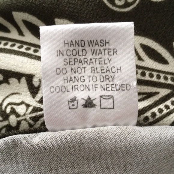 Truly Dear Ivory & Olive Green / Brown Blouse - Picture 8 of 8